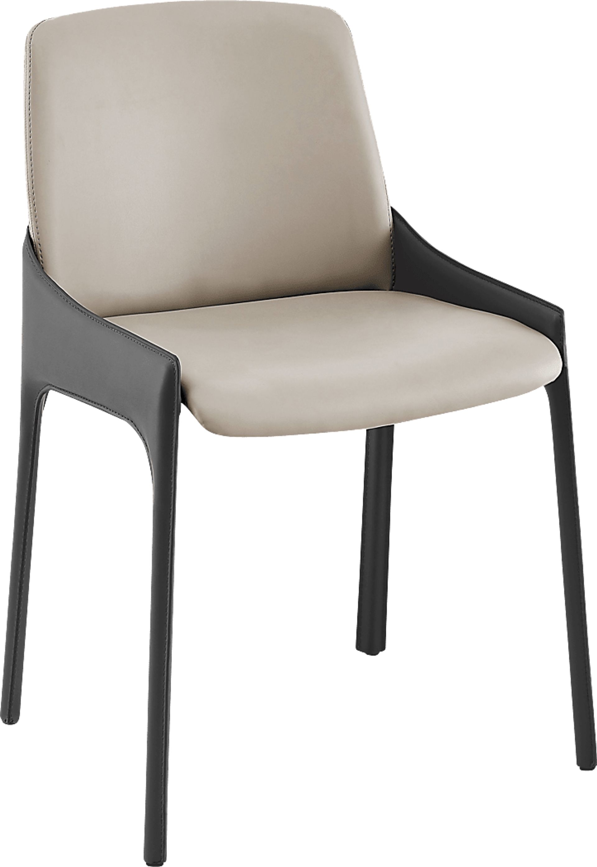 Dommert Light Gray Dining Chair, Set of 2 - Image 5