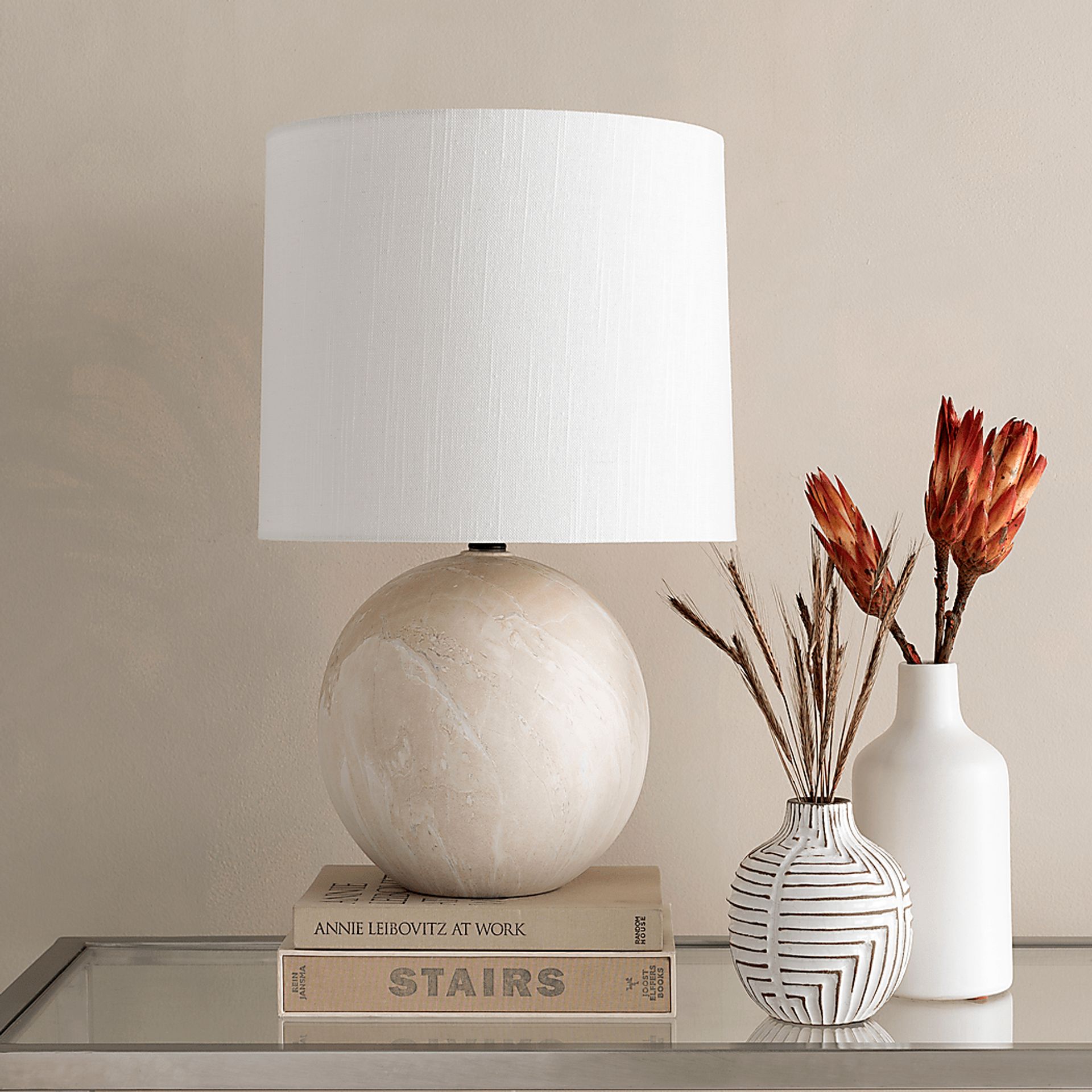 Donahoe Lane Ivory Lamp - Image 6