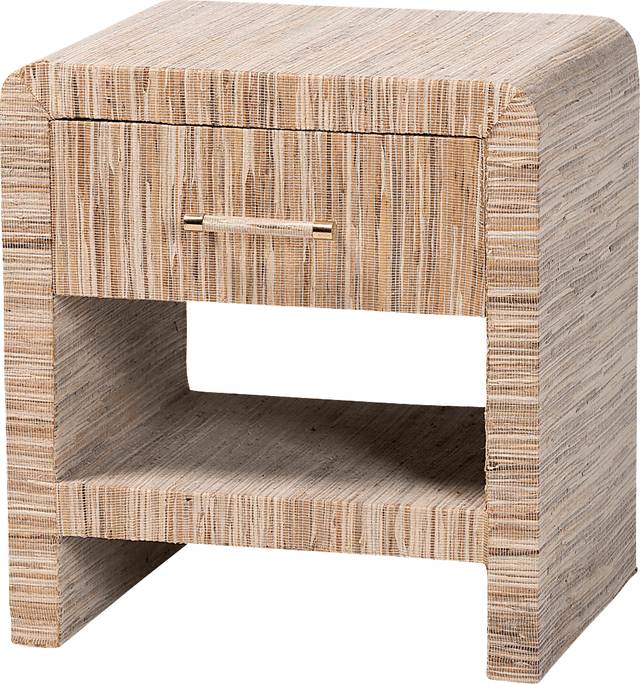 Donahoo Brown Nightstand - Thumbnail - Image 1