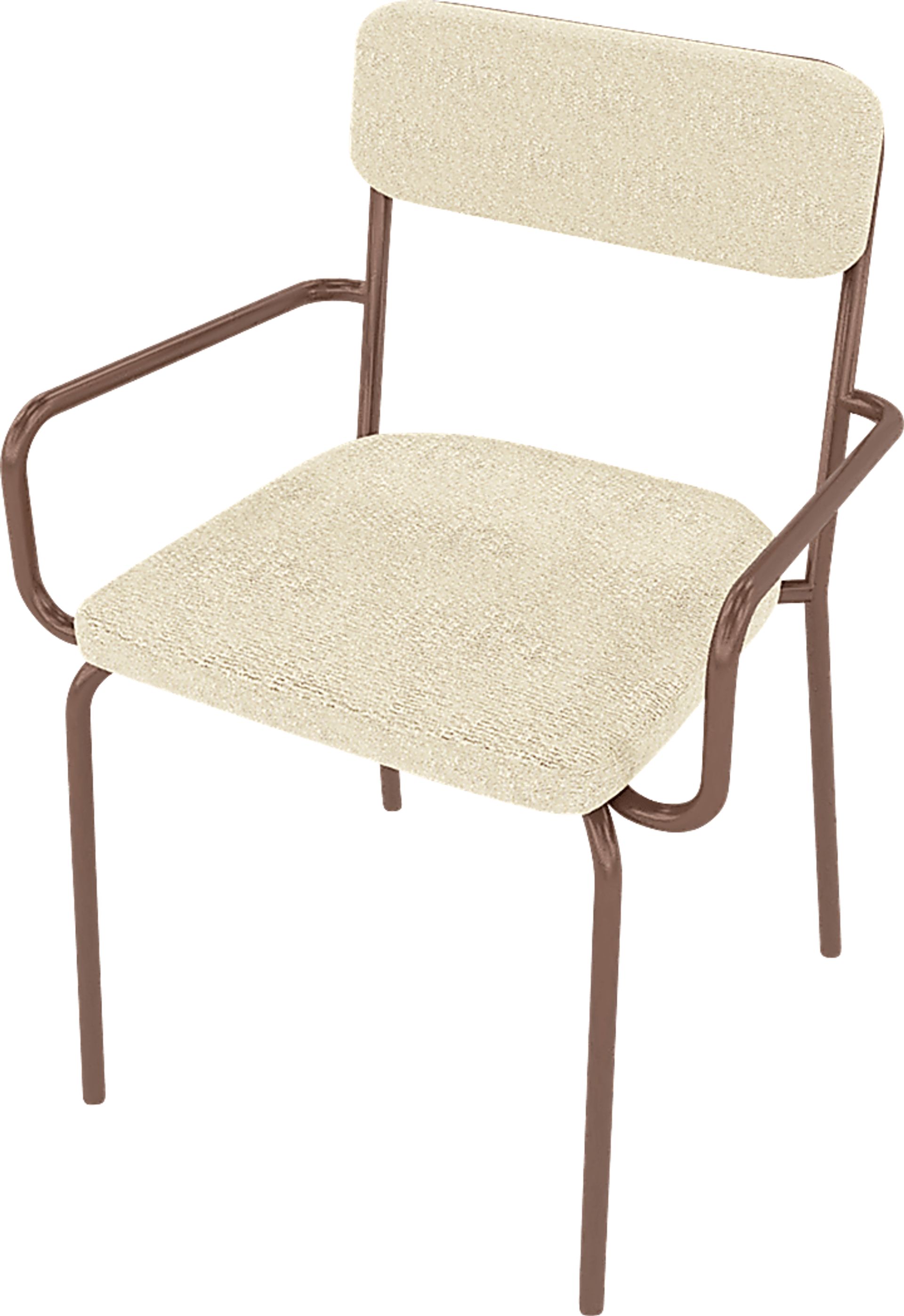 Donateil Beige Arm Chair - Image 4