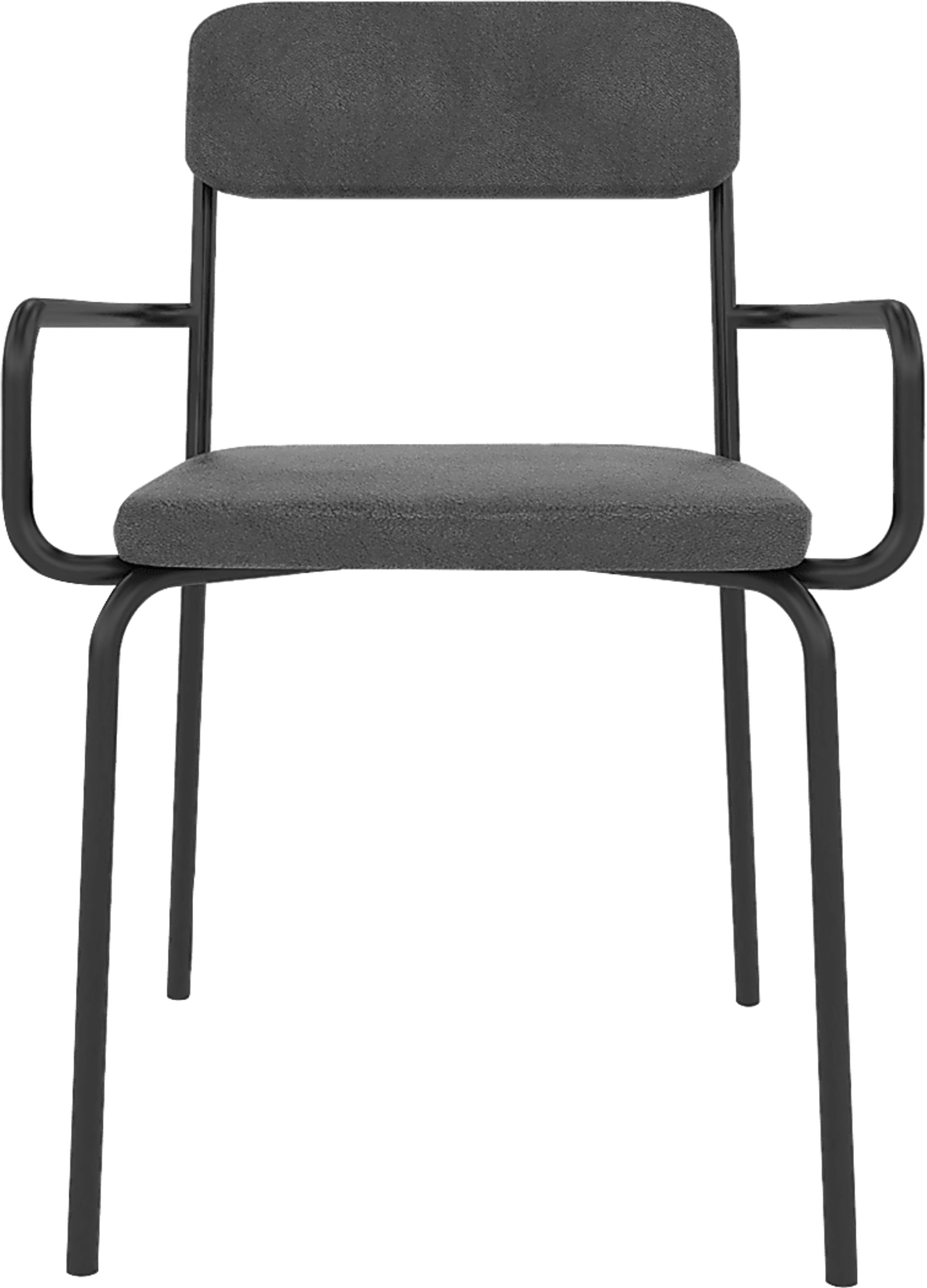 Donateil Black Arm Chair - Image 5