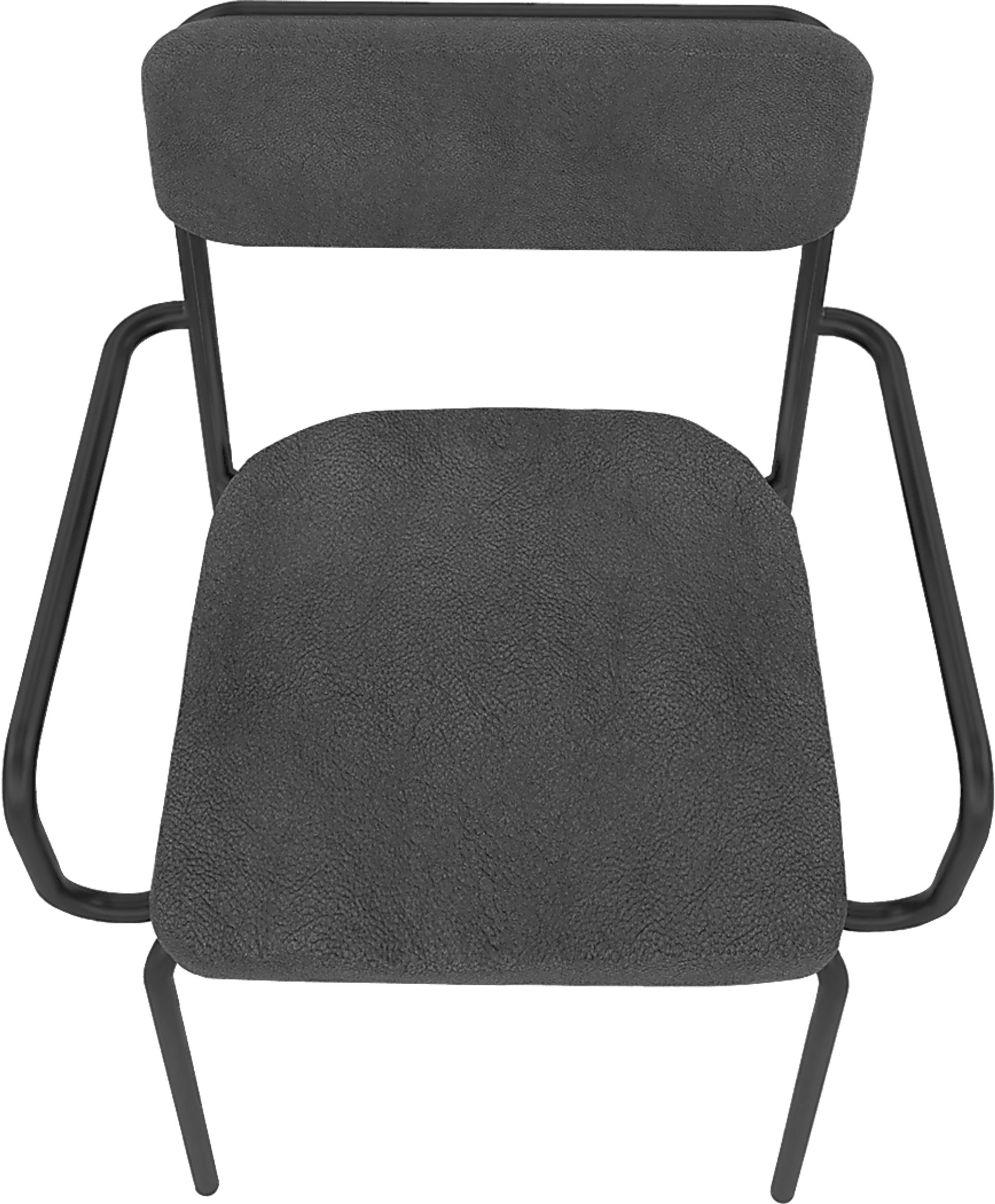 Donateil Black Arm Chair - Image 6