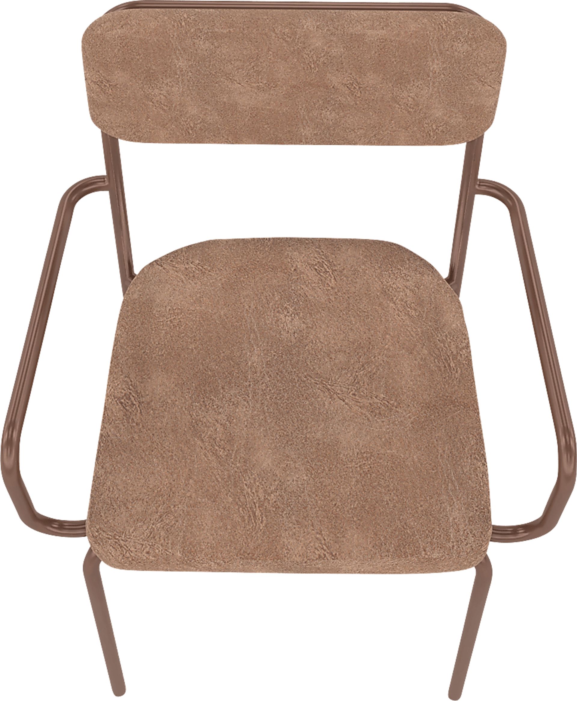 Donateil Brown Arm Chair - Image 6