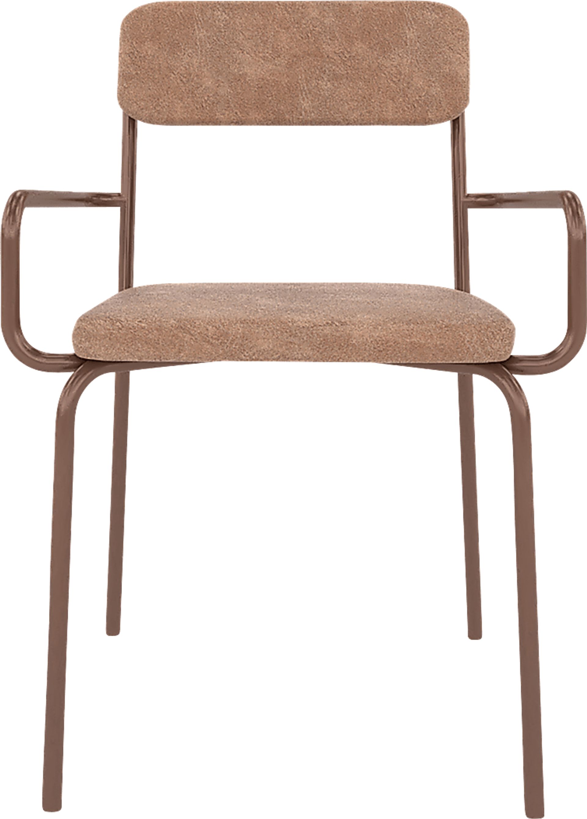 Donateil Brown Arm Chair - Image 1
