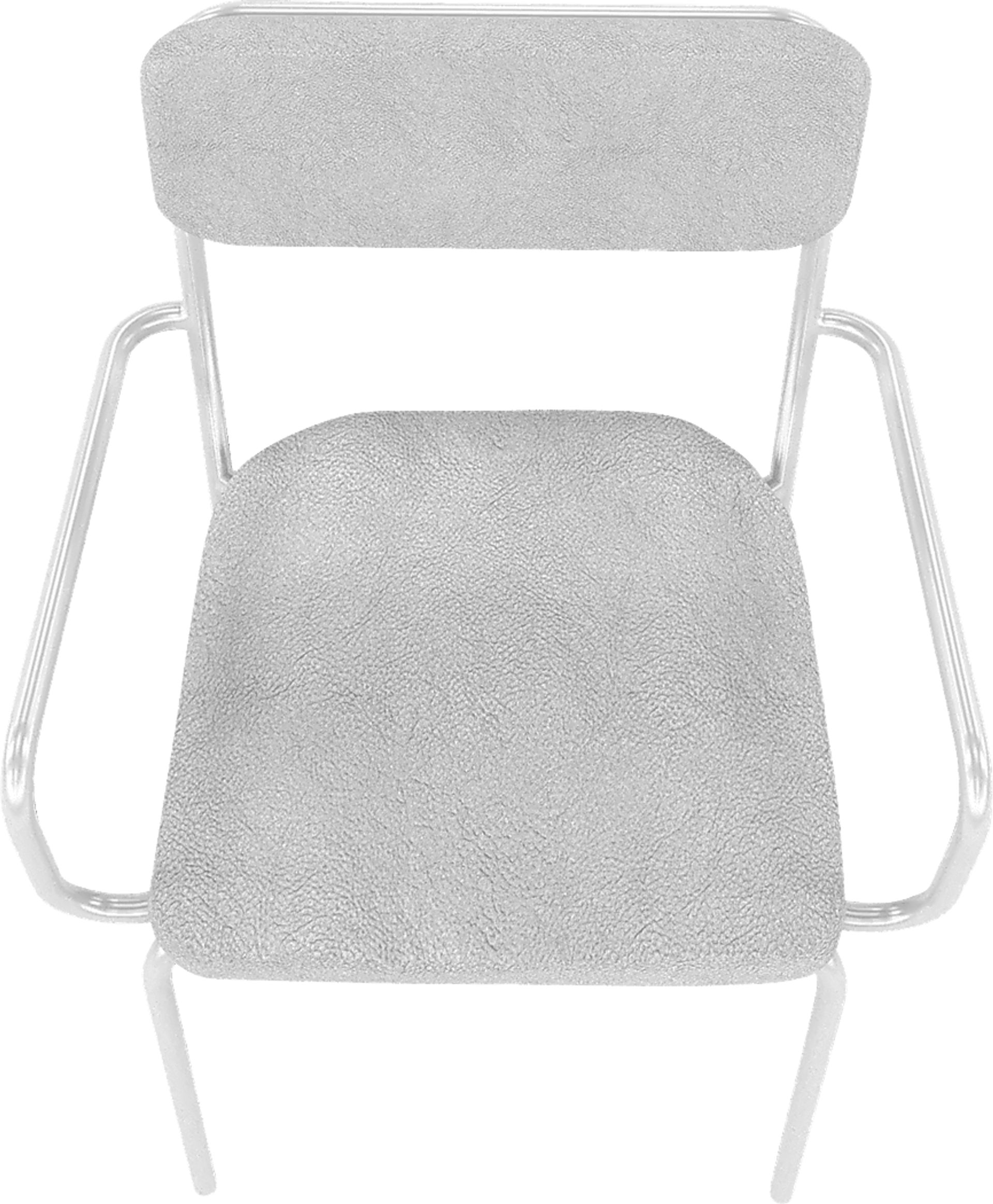 Donateil White Arm Chair - Image 6
