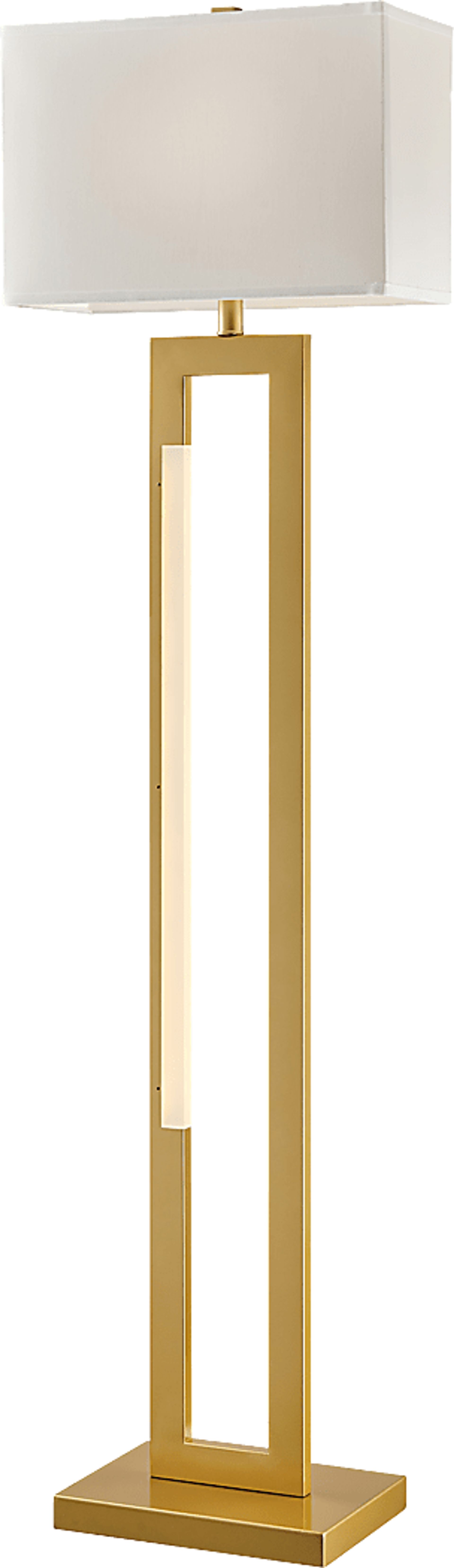 Donatello Way Gold Floor Lamp - Image 1