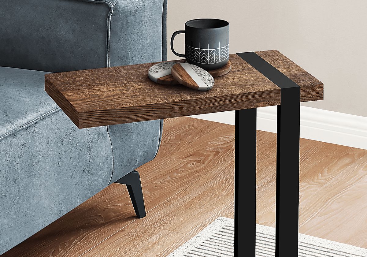 Donbree Brown Dark Wood Side Table | Rooms to Go
