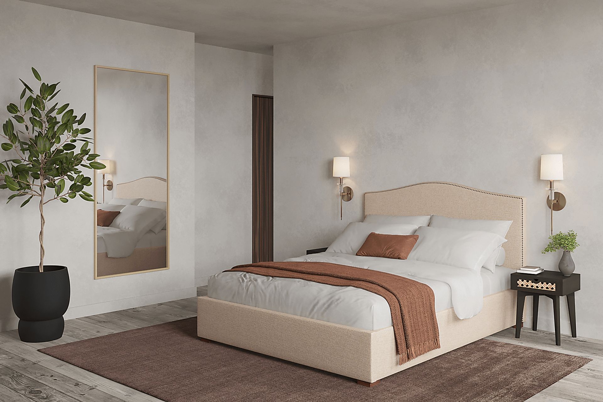 Donbrese Brown Nightstand - Image 2