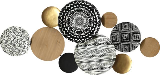 Donecia Brown Wall Decor - Thumbnail - Image 1
