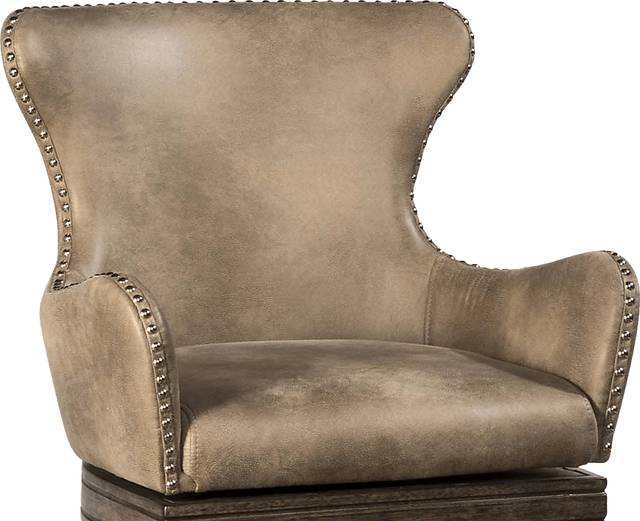 Donella Beige Swivel Barstool - Thumbnail - Image 2