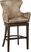 Donella Beige Swivel Counter Height Stool