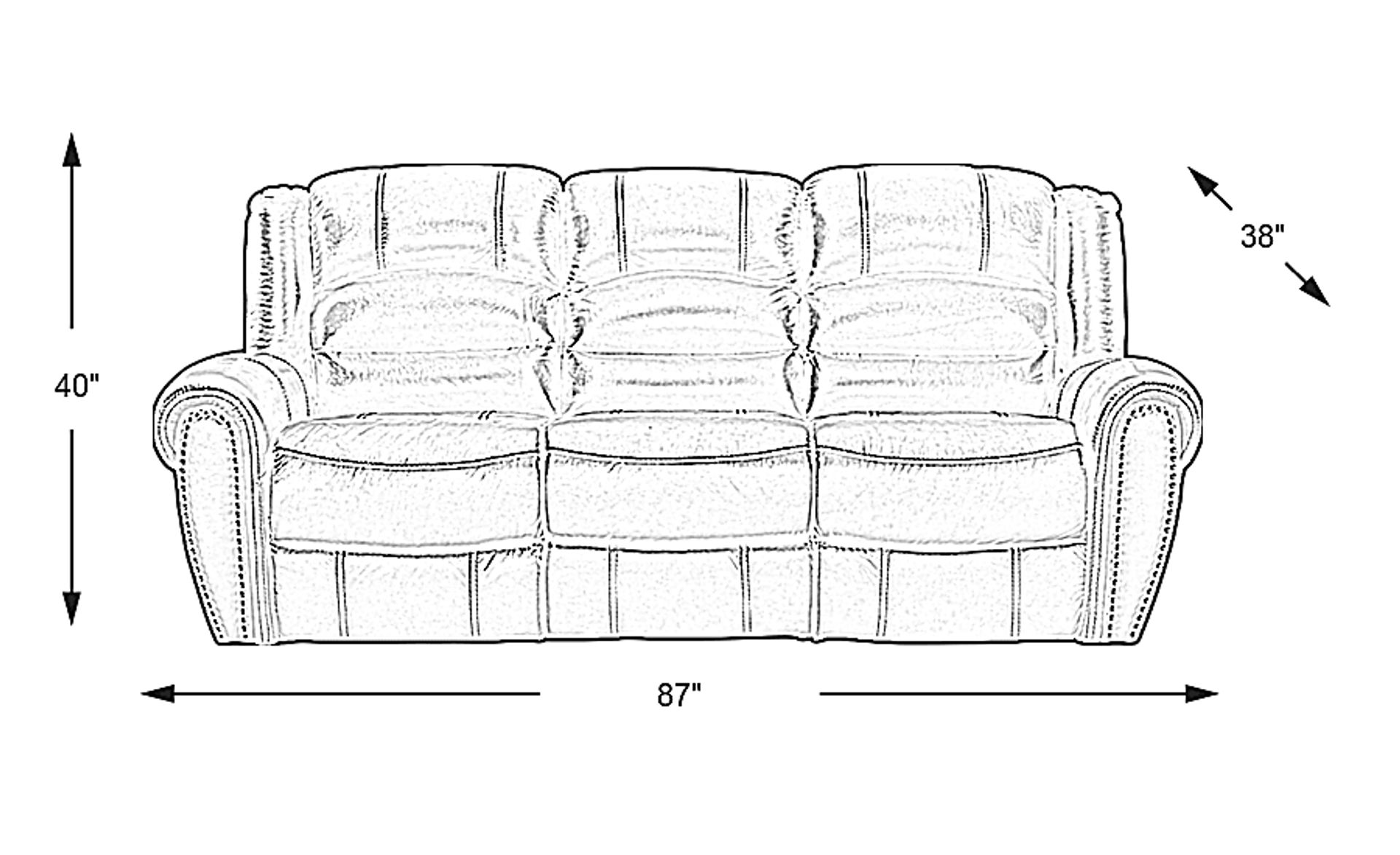 Dimension Image. Please refer to the Dimension Tab on this page for dimension details.