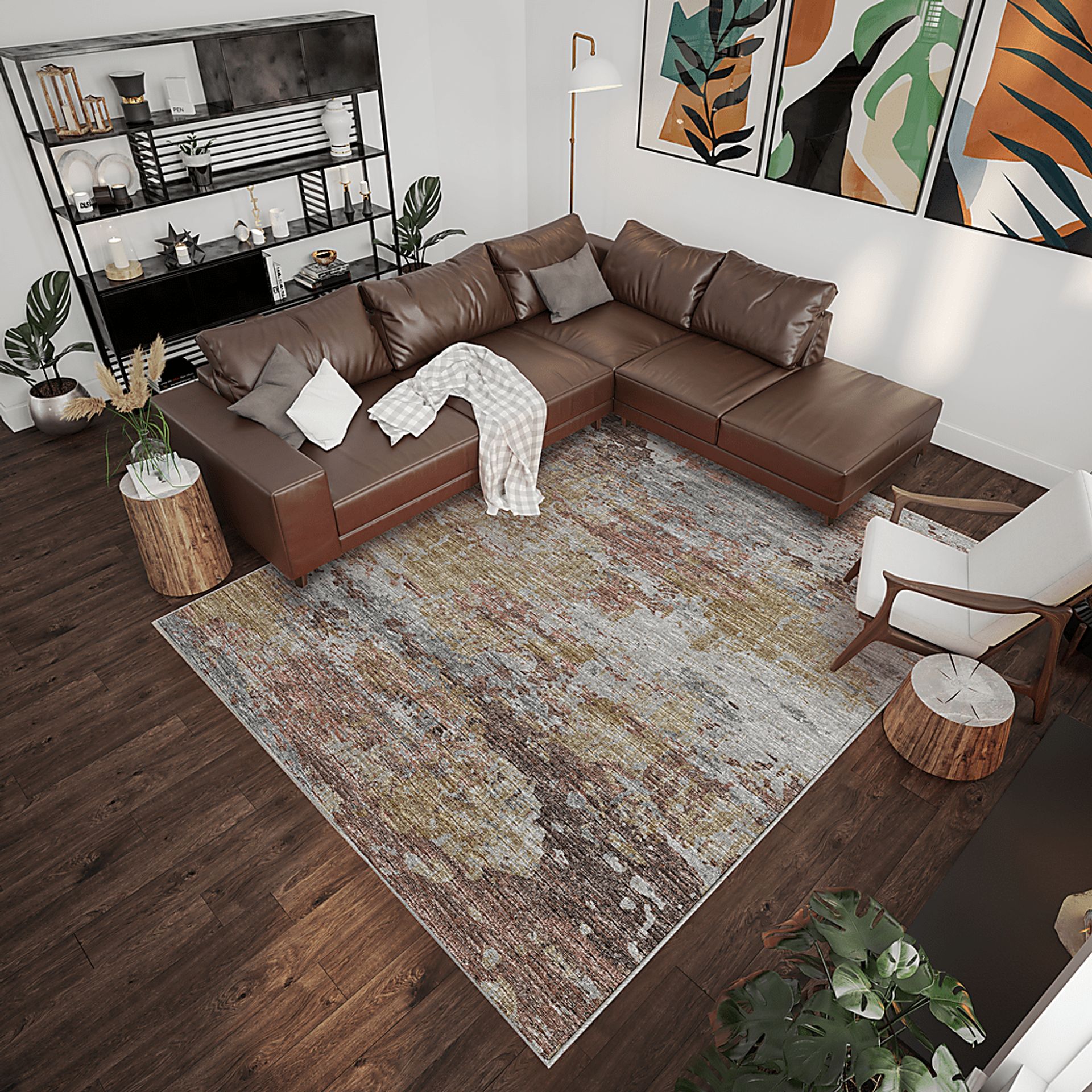 Dongalla Multi 8' x 10' Rug - Image 2