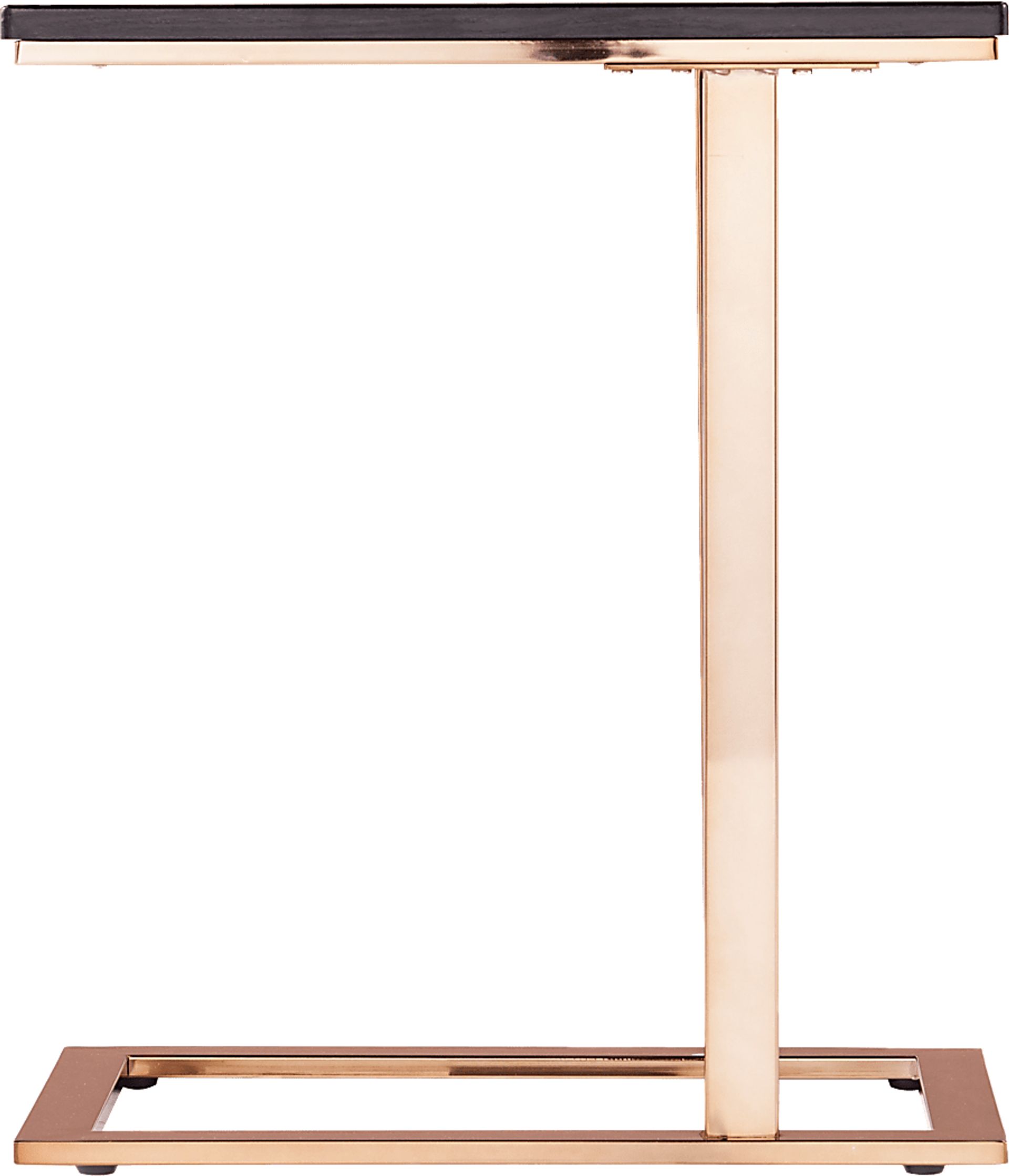 Donington Black Accent Table - Image 2