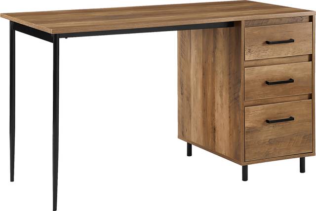 Donington Brown Desk - Thumbnail - Image 1