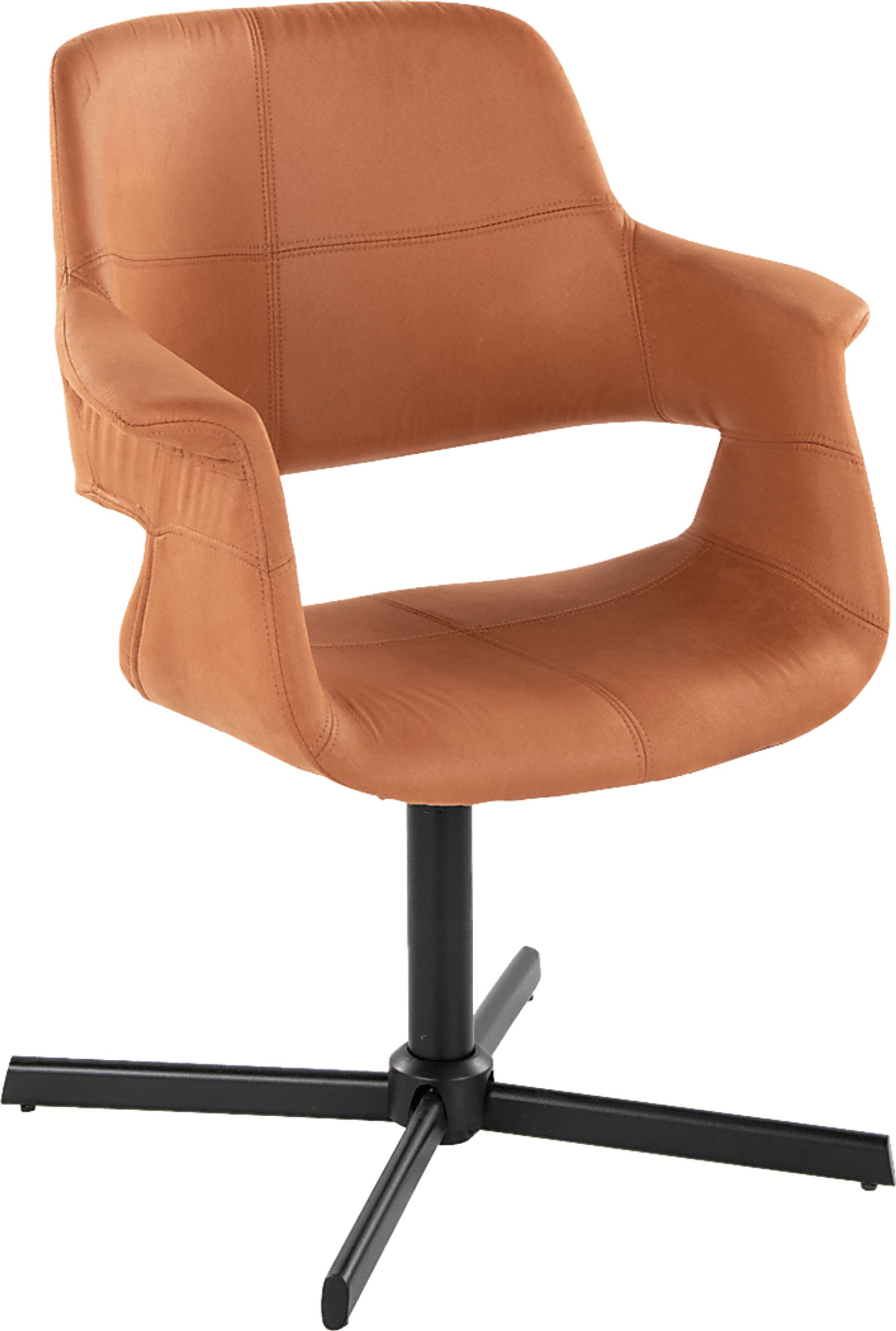 Donneita Brown Swivel Accent Chair - Image 1