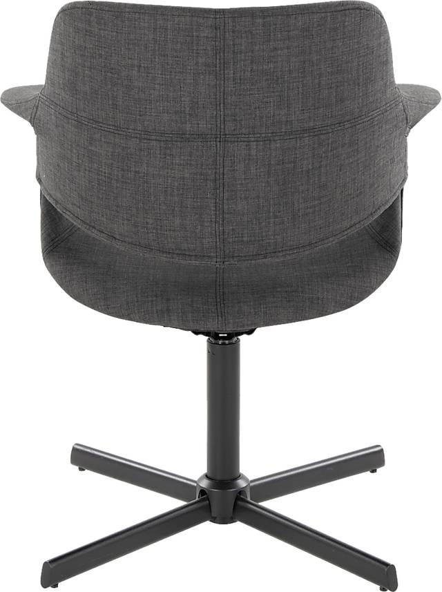 Donneita Charcoal Swivel Accent Chair - Thumbnail - Image 5