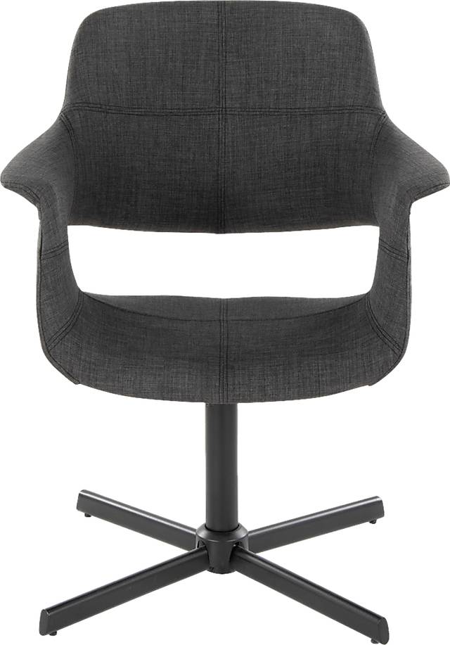 Donneita Charcoal Swivel Accent Chair - Thumbnail - Image 6
