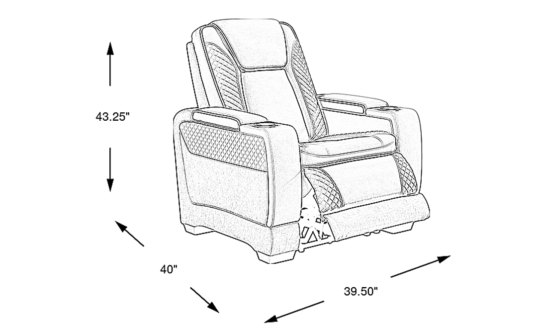 Donovan Park Dual Power Recliner