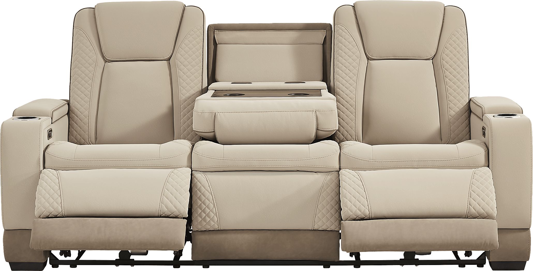 dual power reclining sofa
