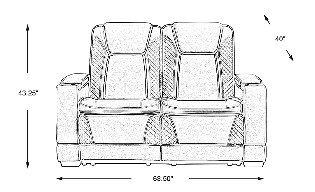 Donovan Park Loveseat