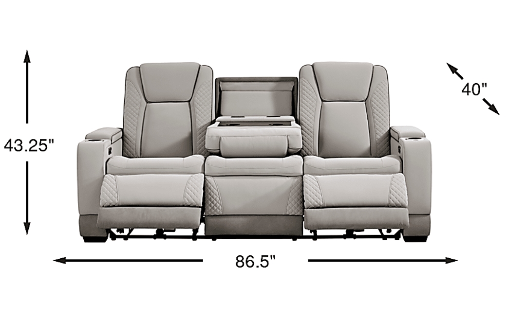 Donovan Park Dual Power Reclining Sofa