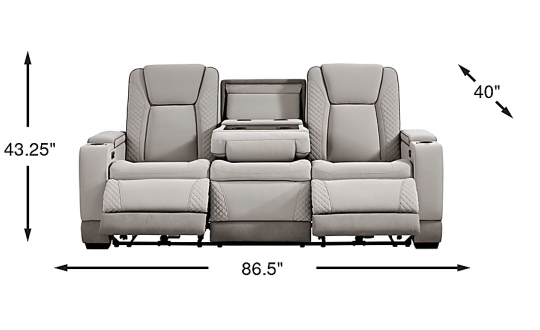 Donovan Park Dual Power Reclining Sofa