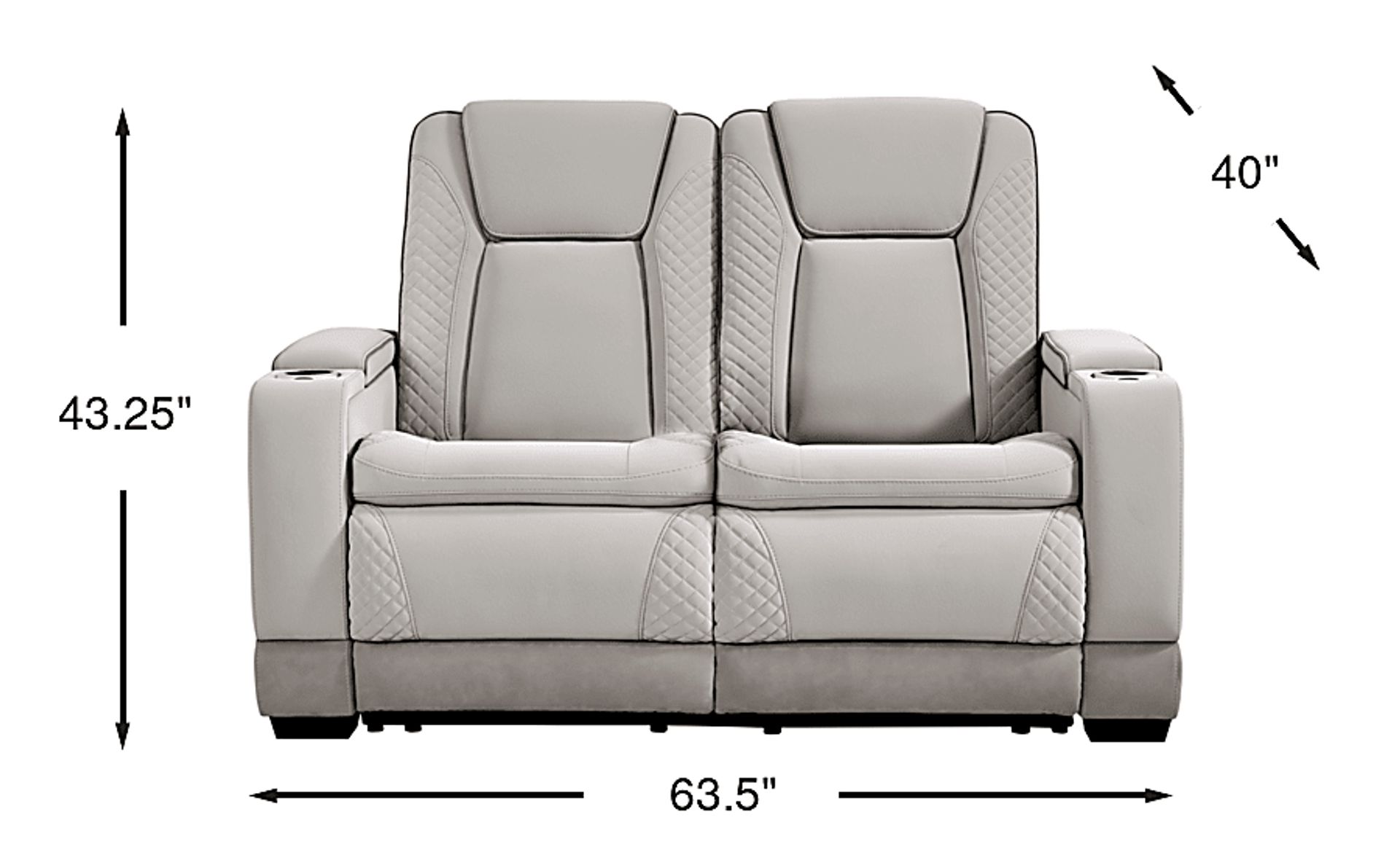 Dimension Image. Please refer to the Dimension Tab on this page for dimension details.