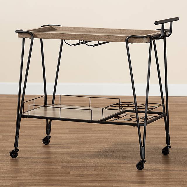 Donset Brown Kitchen Cart - Thumbnail - Image 8