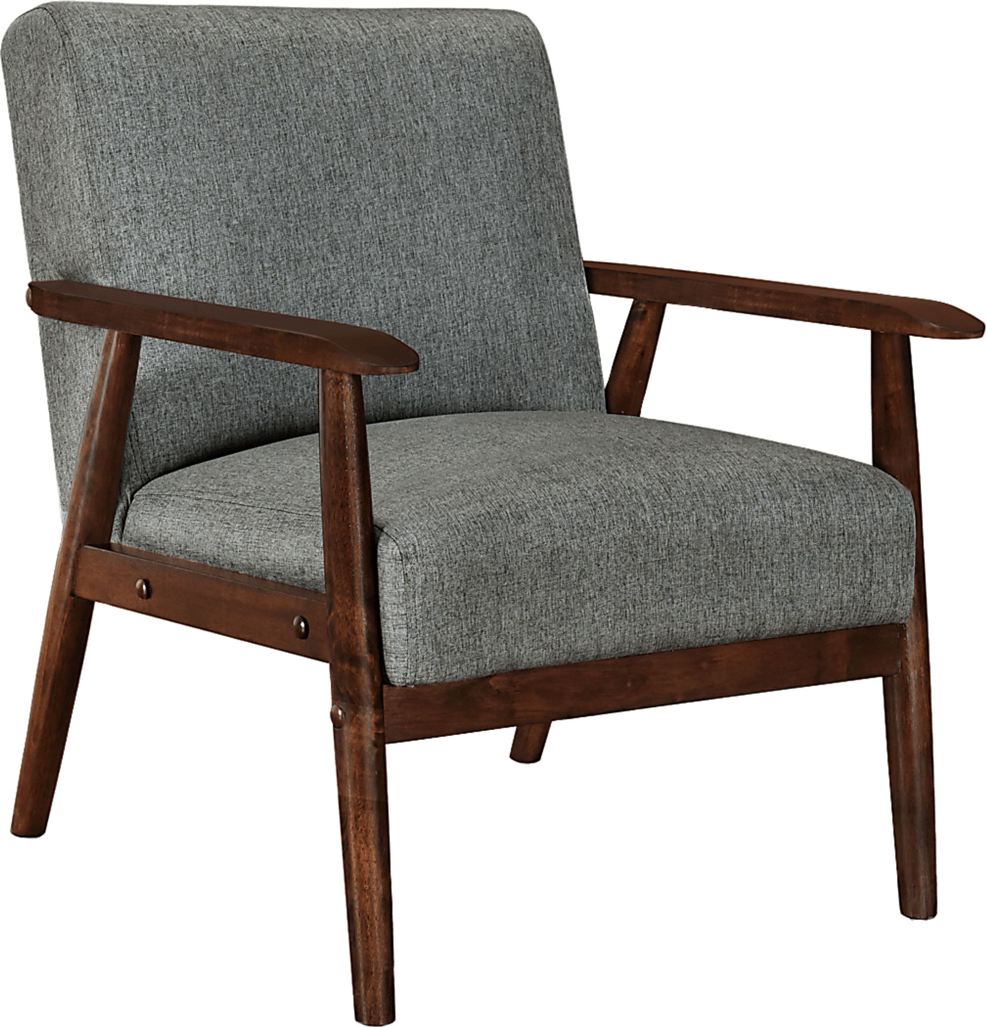 Donvick Gray Accent Chair - Image 1