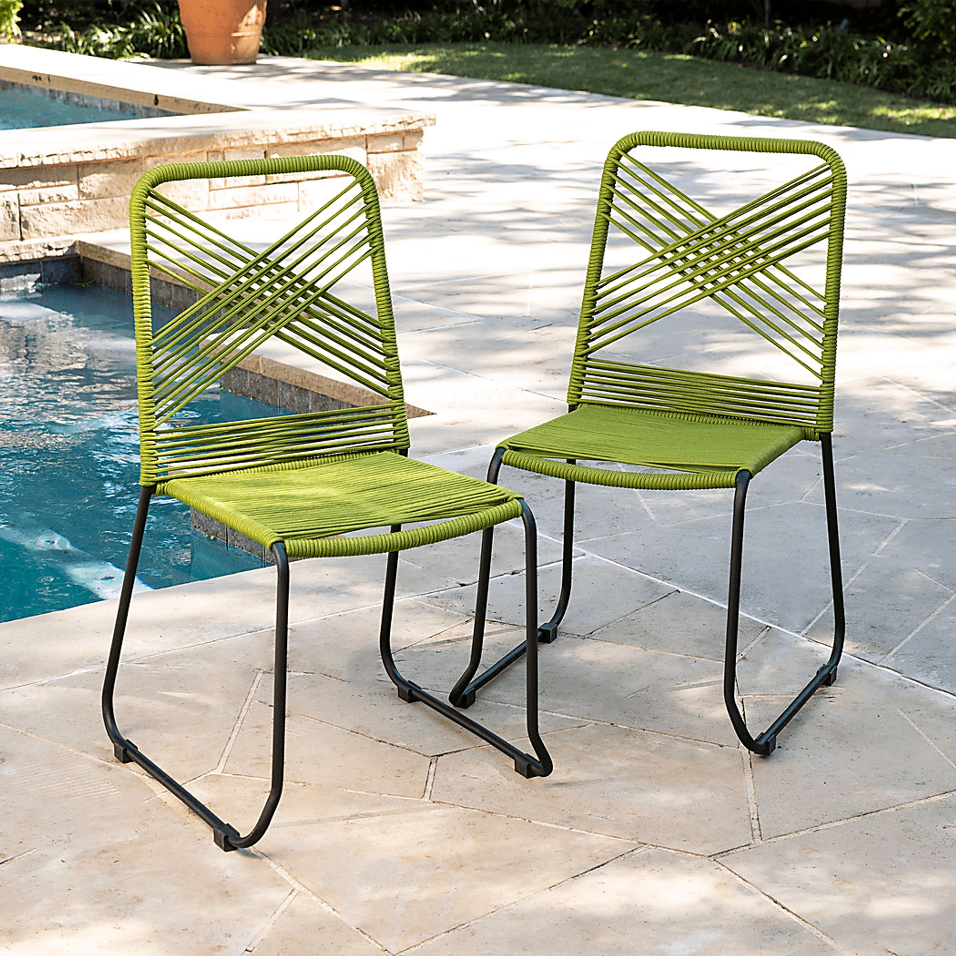 Donwood Green Accent Chair, Set of 2 - Image 2