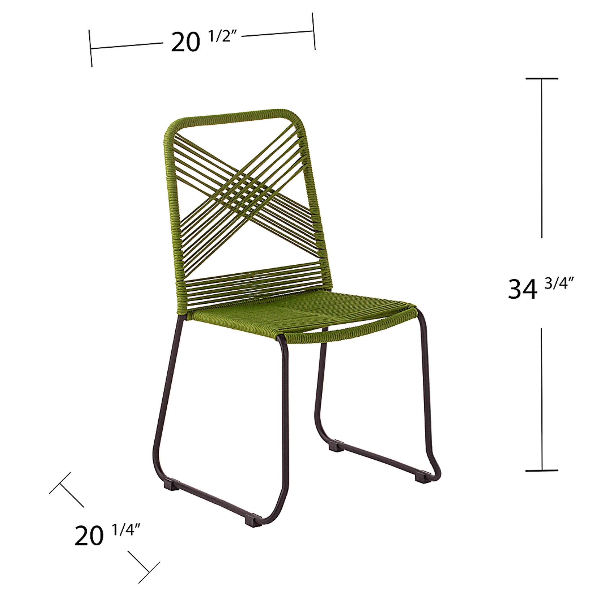 Donwood Green Accent Chair, Set of 2 - Image 9