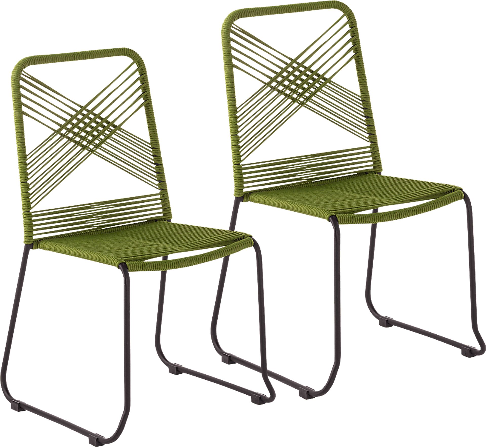 Donwood Green Accent Chair, Set of 2 - Image 1