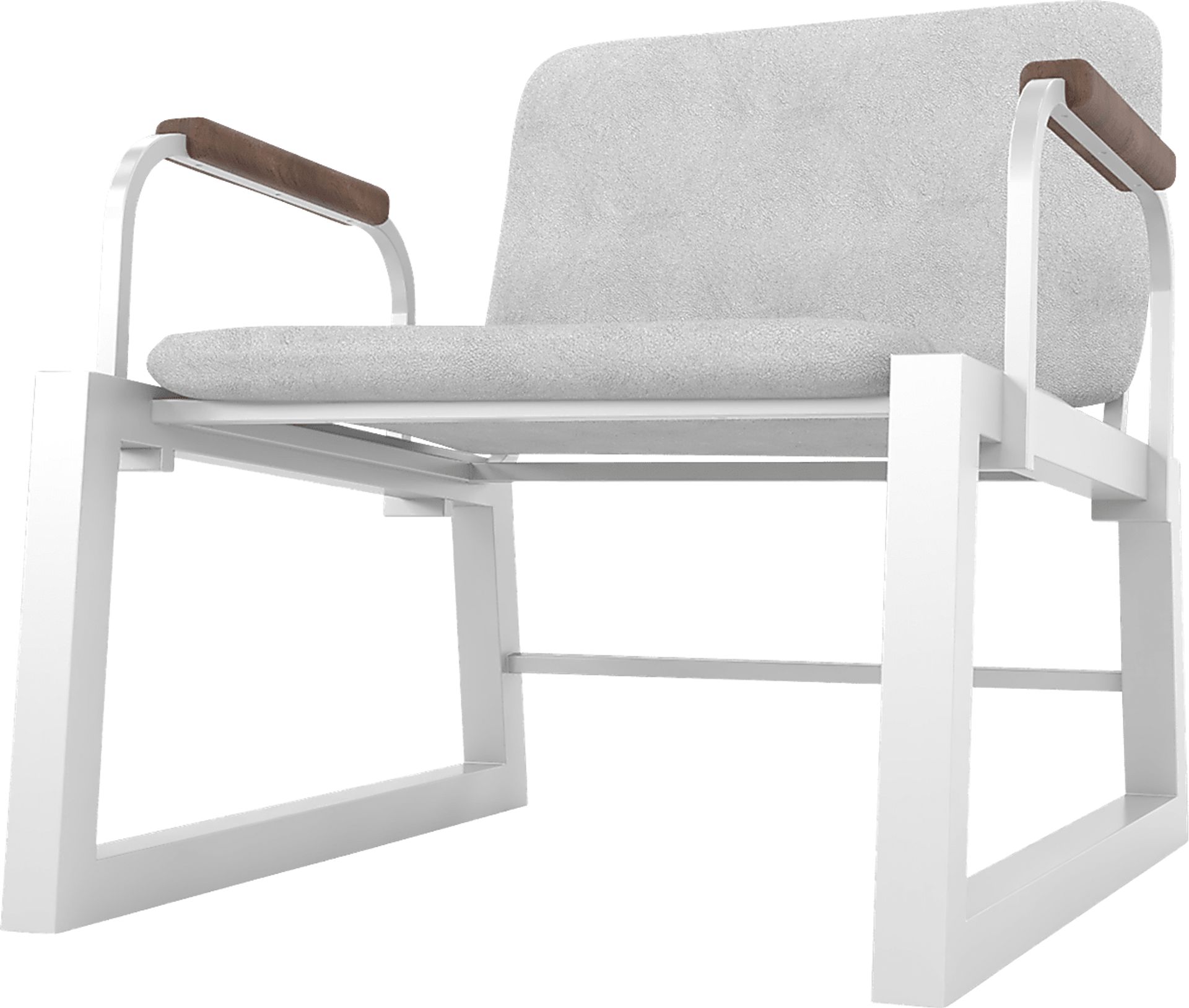 Doolan White Accent Chair - Image 2