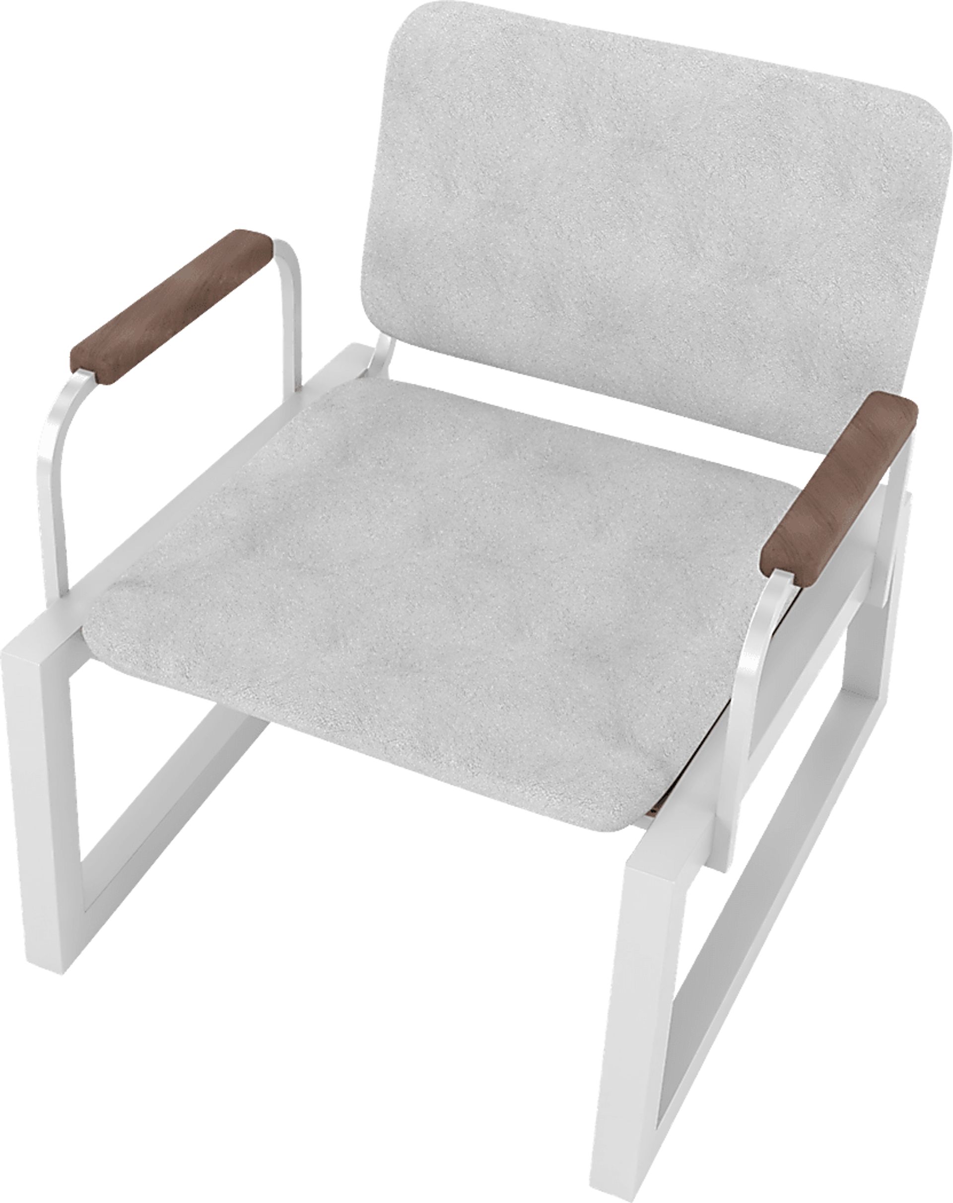 Doolan White Accent Chair - Image 4