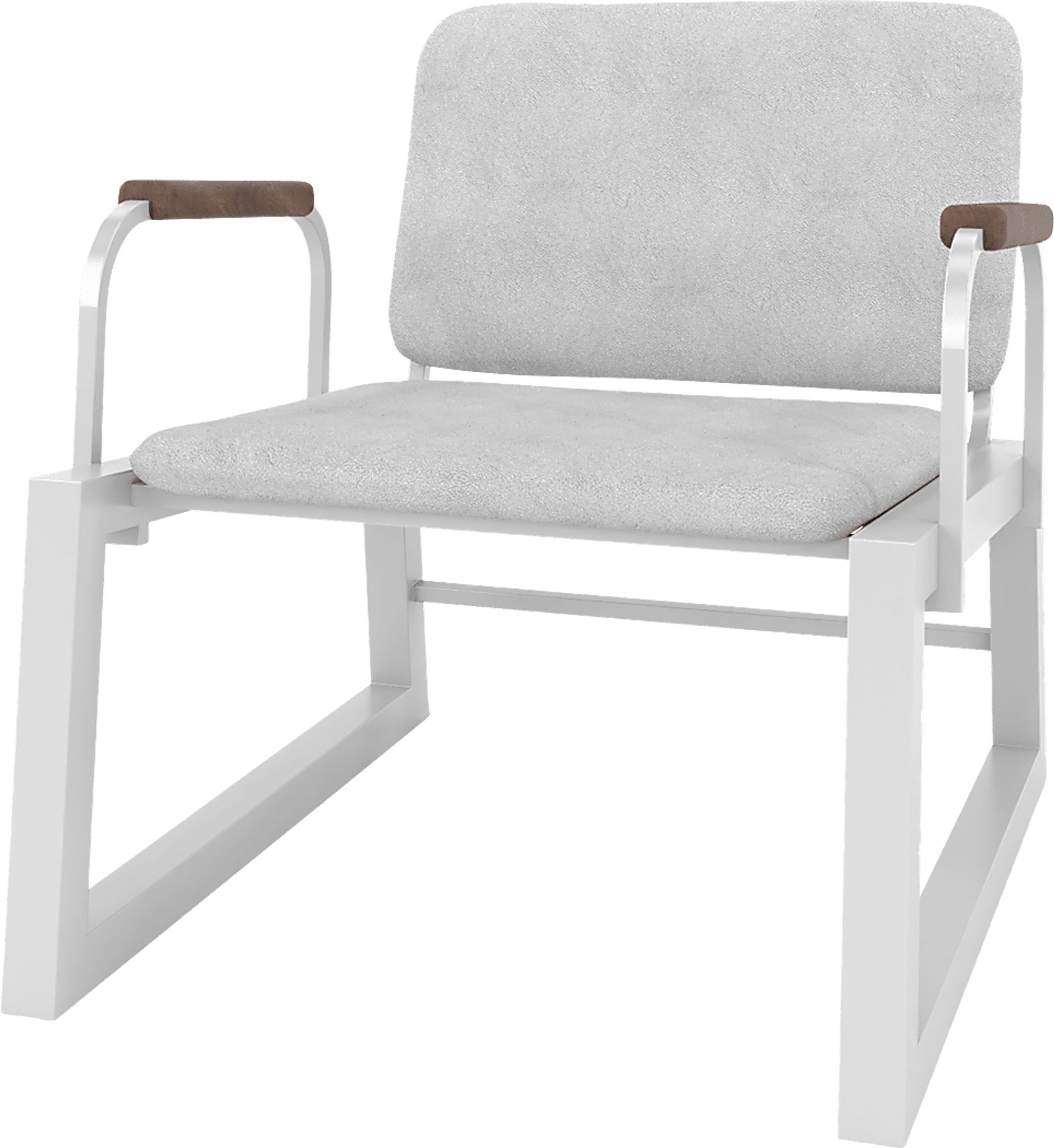 Doolan White Accent Chair - Image 1