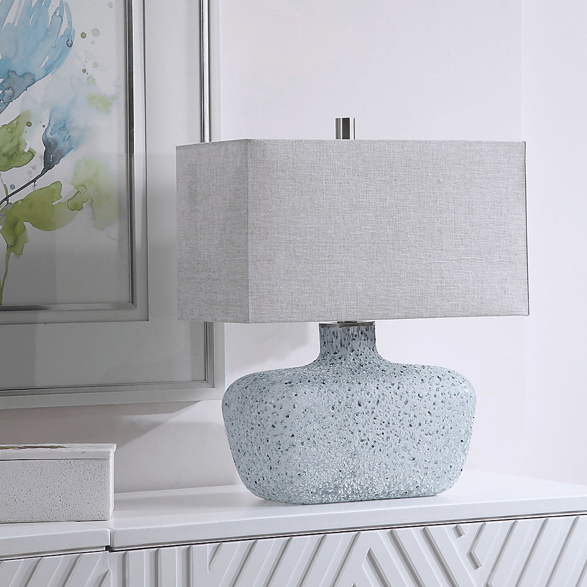 Doolin Lane Blue Lamp - Image 5