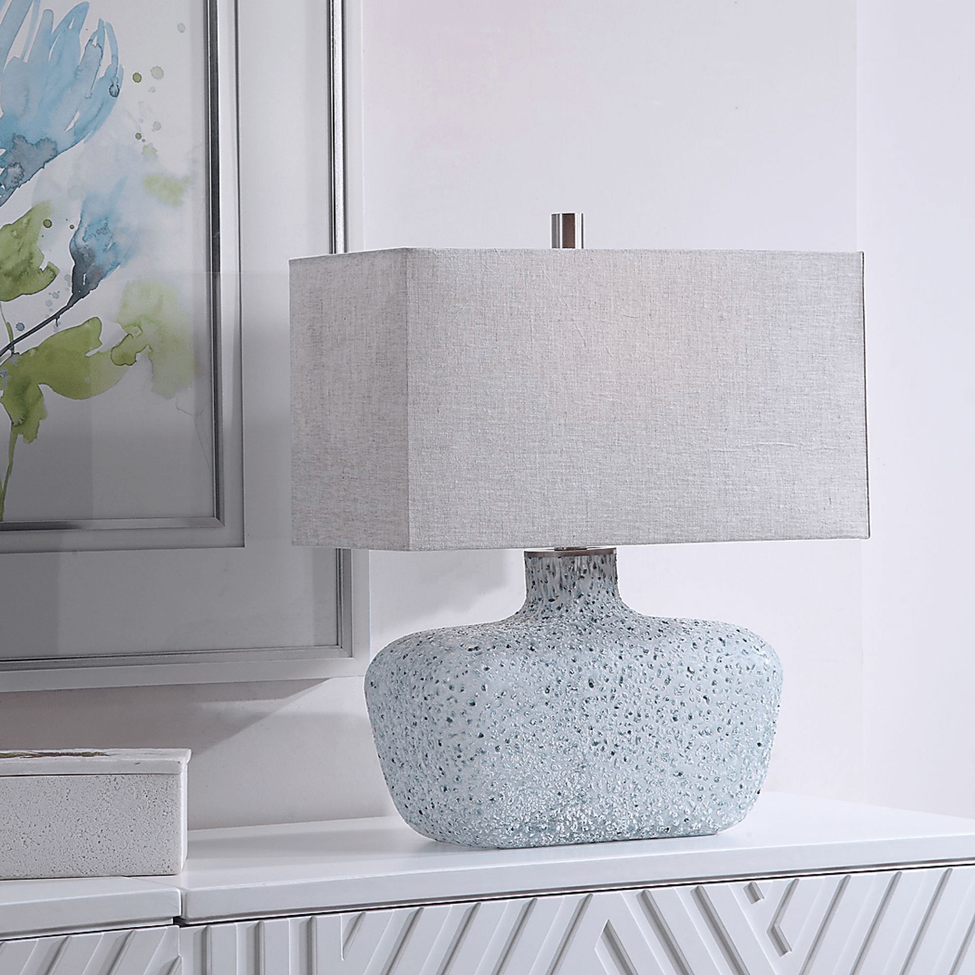 Doolin Lane Blue Lamp - Image 6