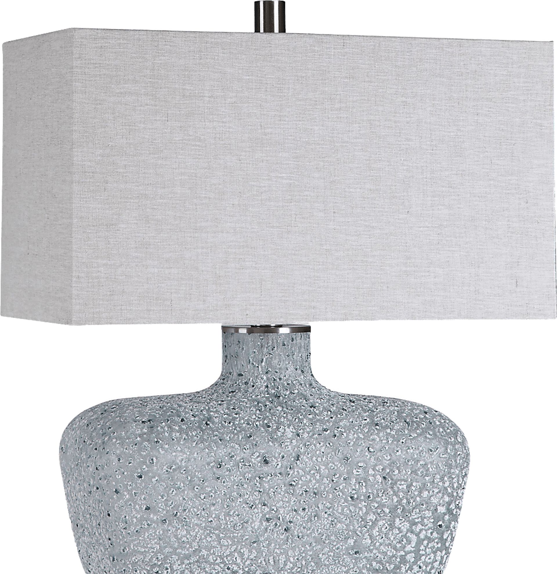 Doolin Lane Blue Lamp - Image 1