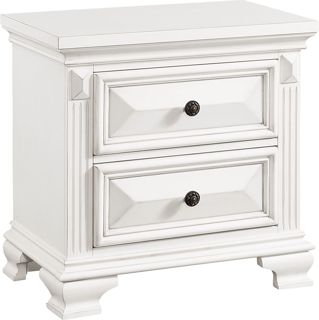 Dooryard White Nightstand