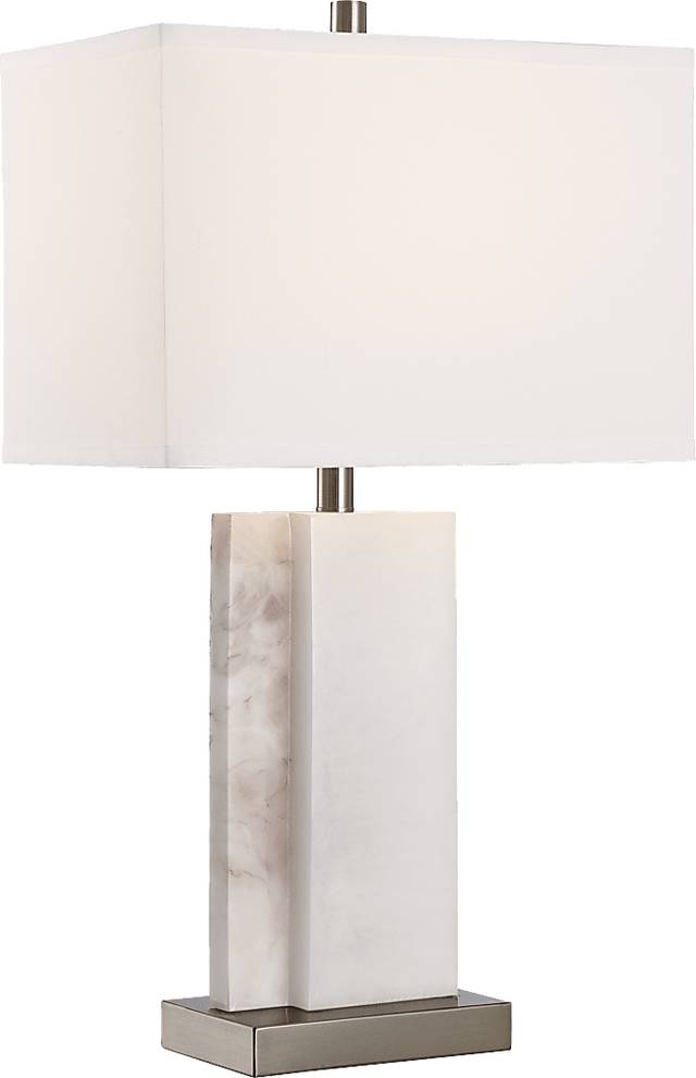 Doosey Lane White Table Lamp - Thumbnail - Image 1