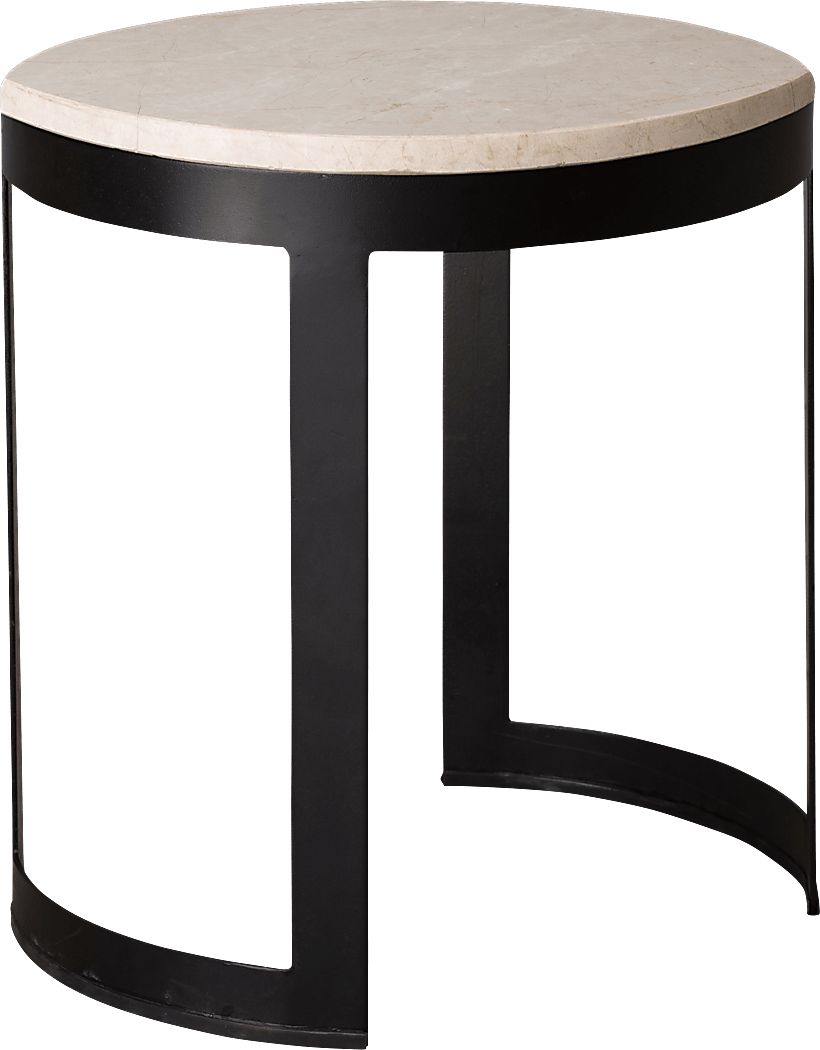 Doradale White Accent Table