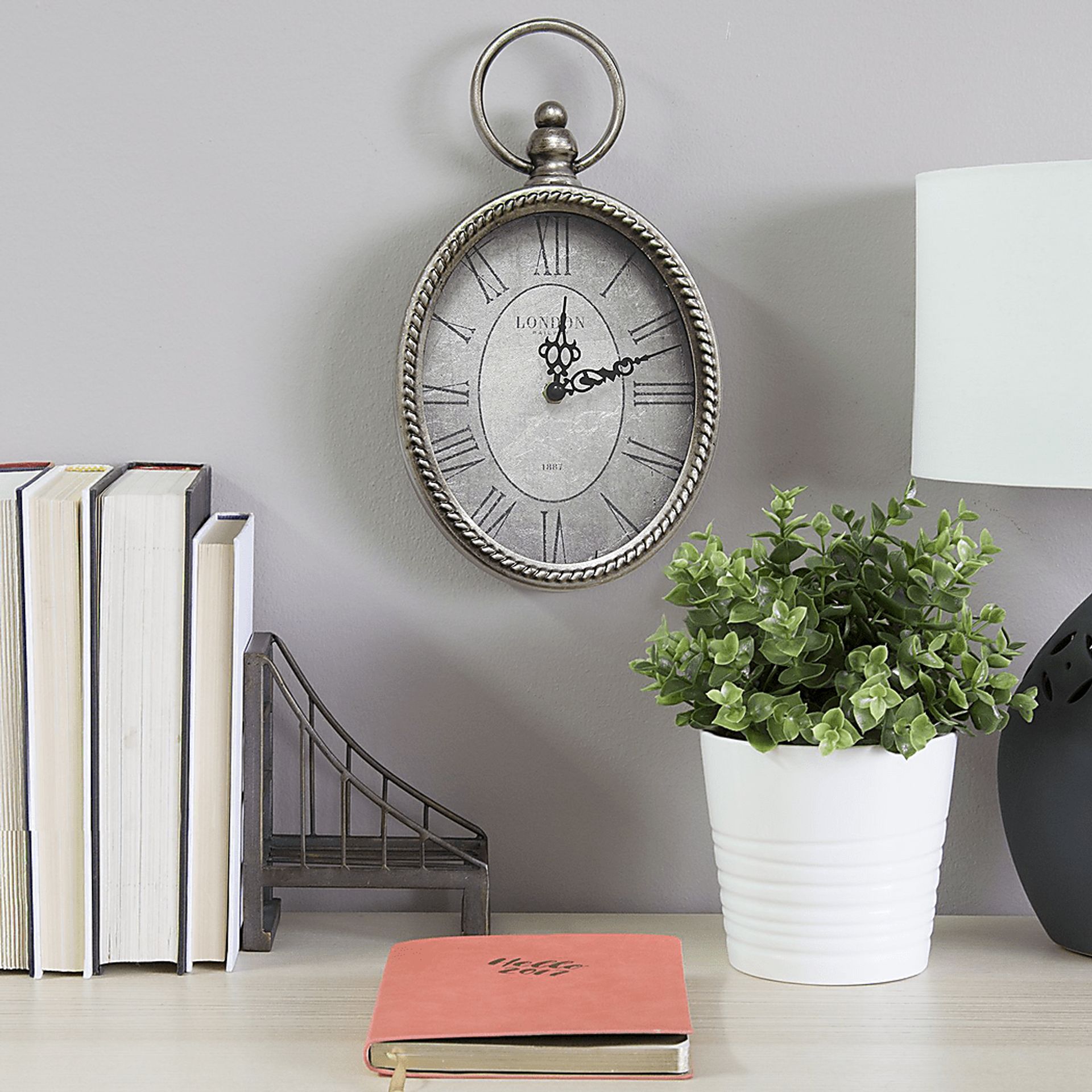 Doralis Silver Clock - Image 2