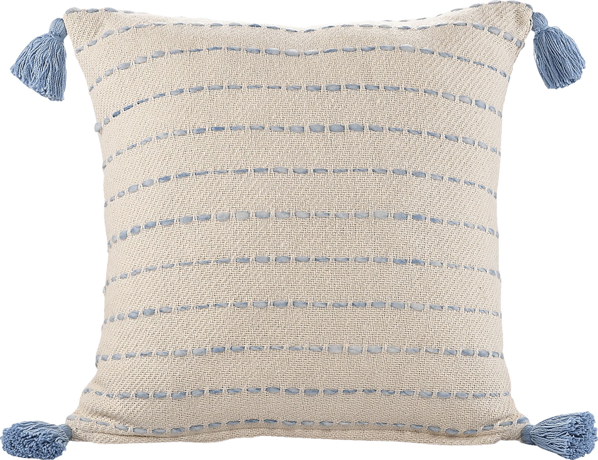 Dorath Blue Pillow, Set of 2 - Image 3