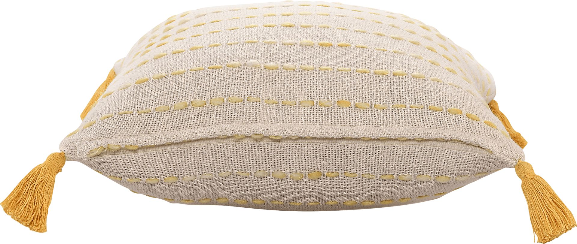 Dorath Yellow Pillow, Set of 2 - Image 3