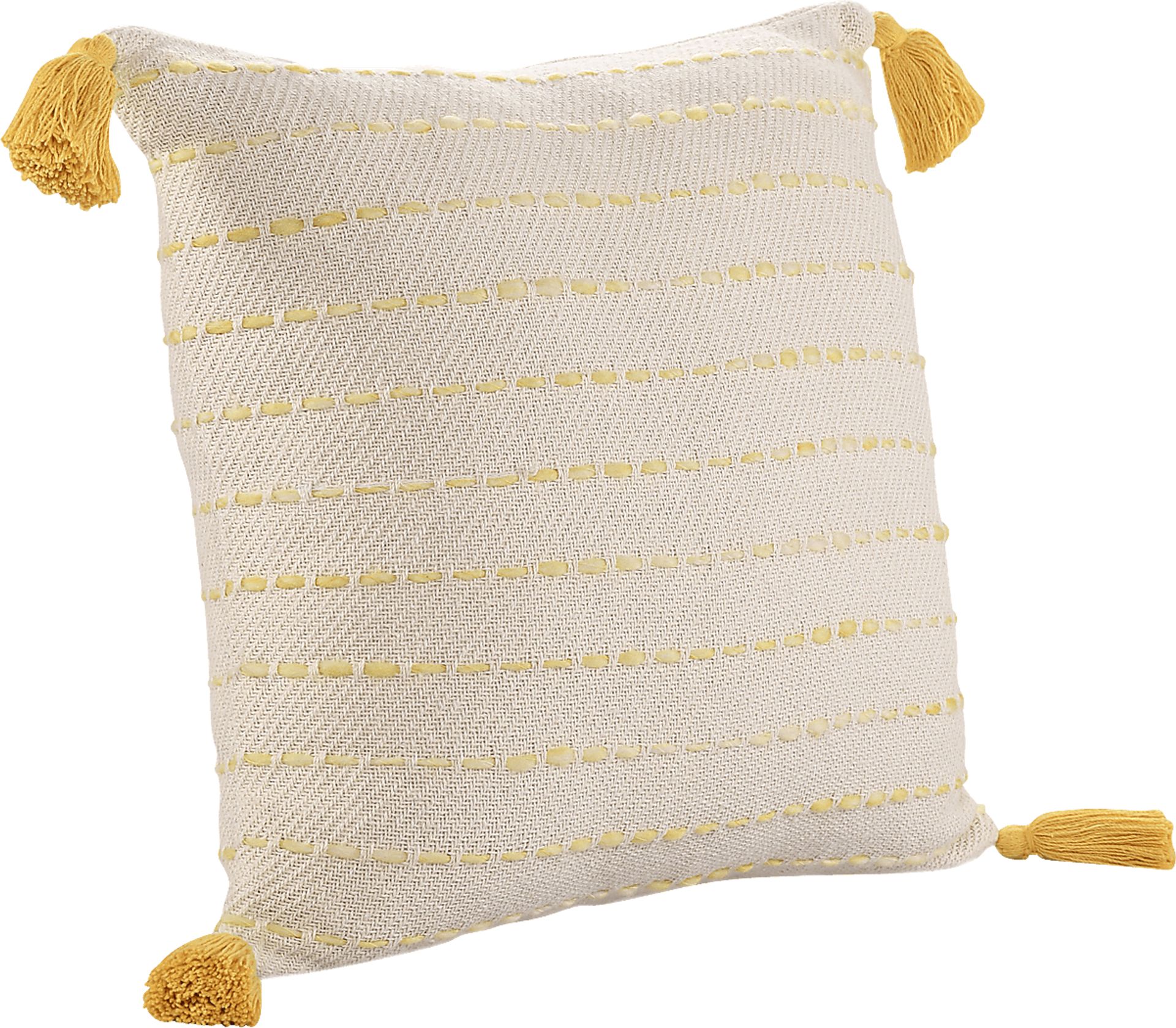 Dorath Yellow Pillow, Set of 2 - Image 4