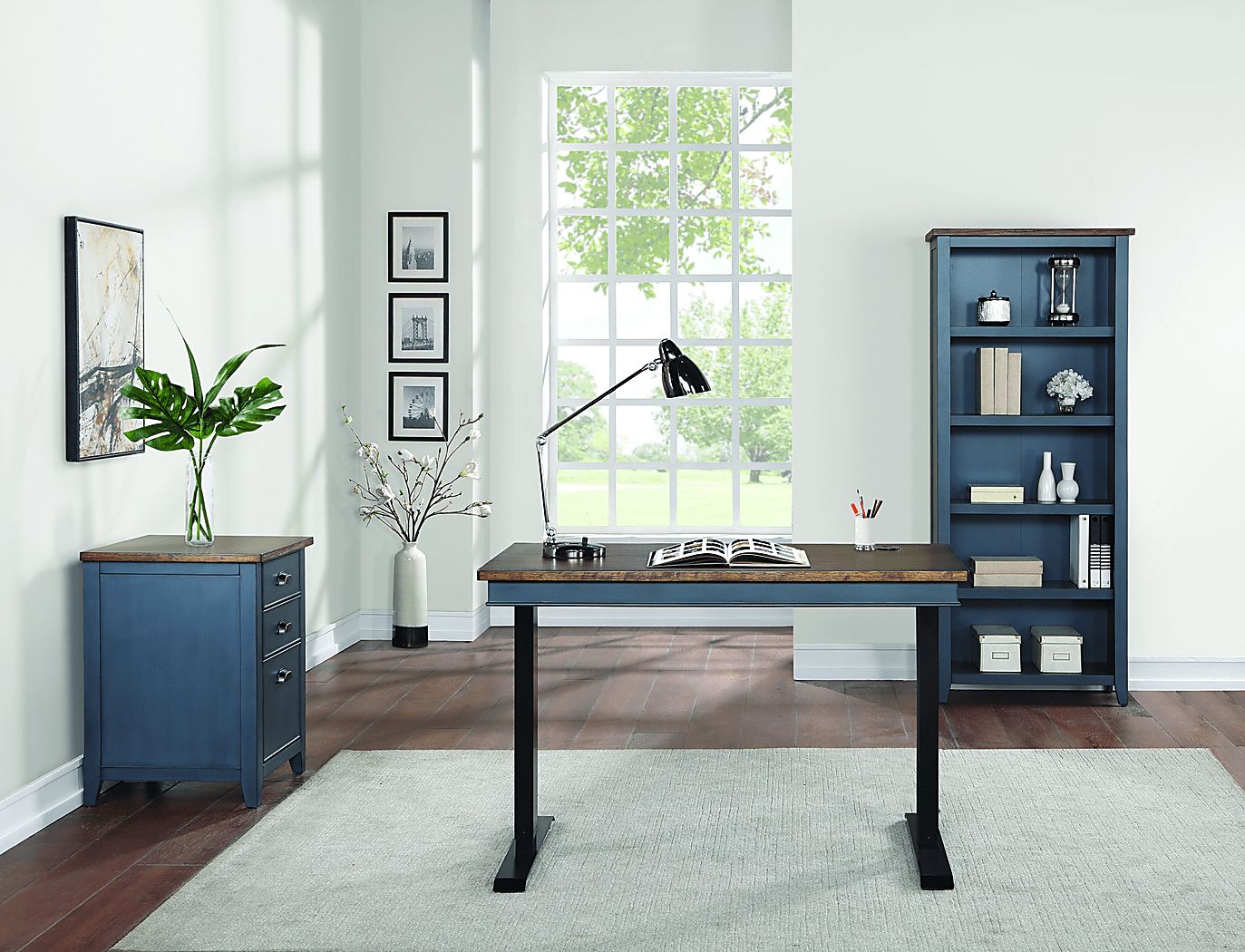 Dorcas Blue Desk