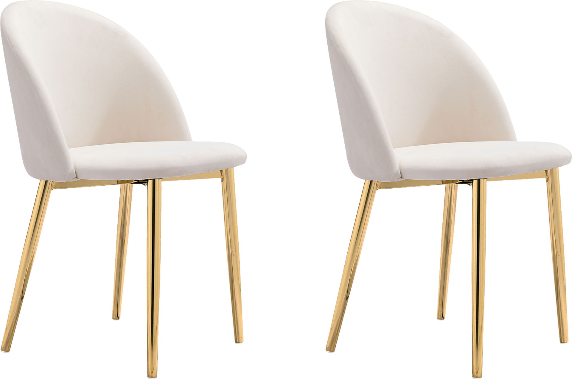 Dordine Beige Side Chair, Set of 2 - Image 1