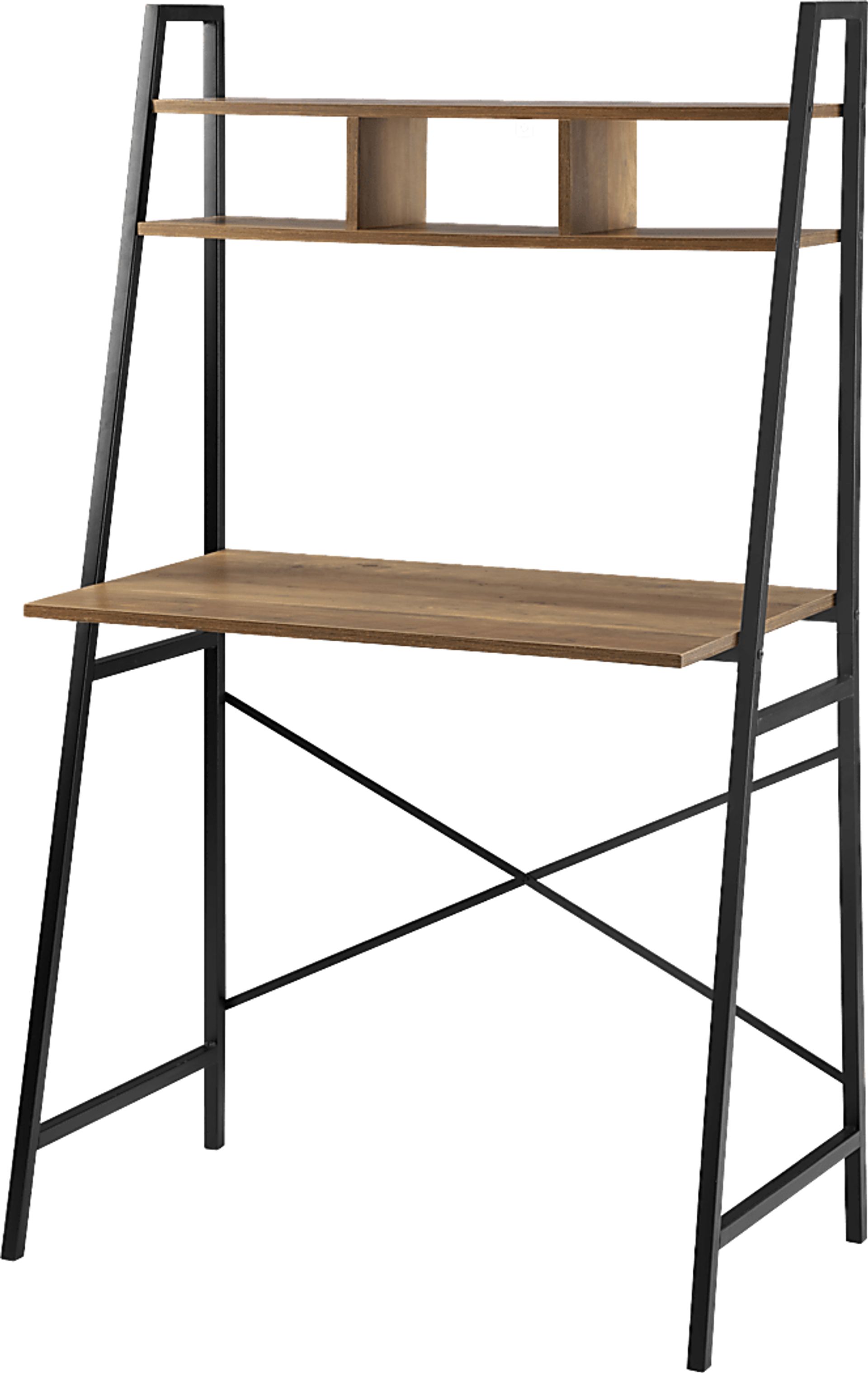 Dorella Brown Desk - Image 2
