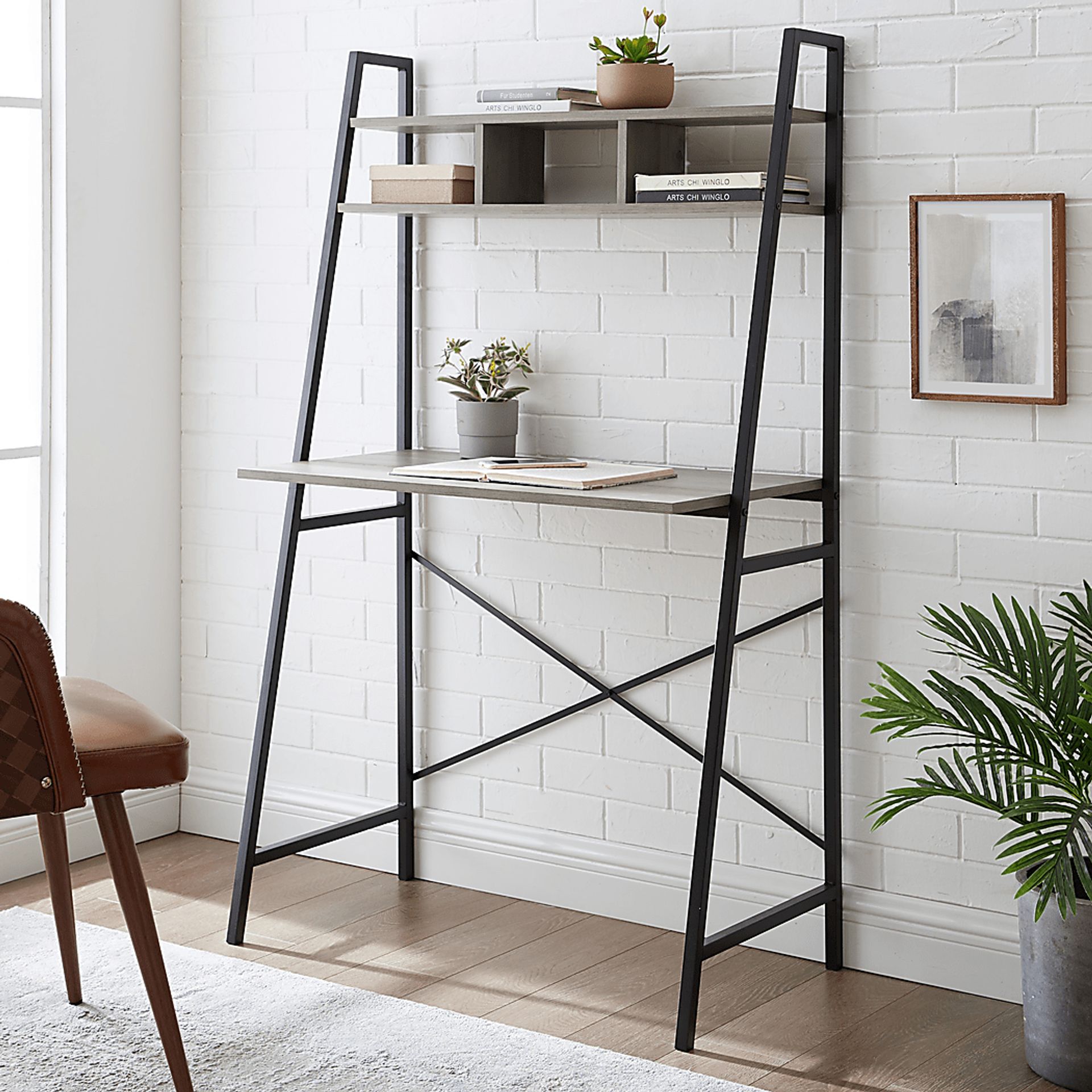 Dorella Gray Desk - Image 4